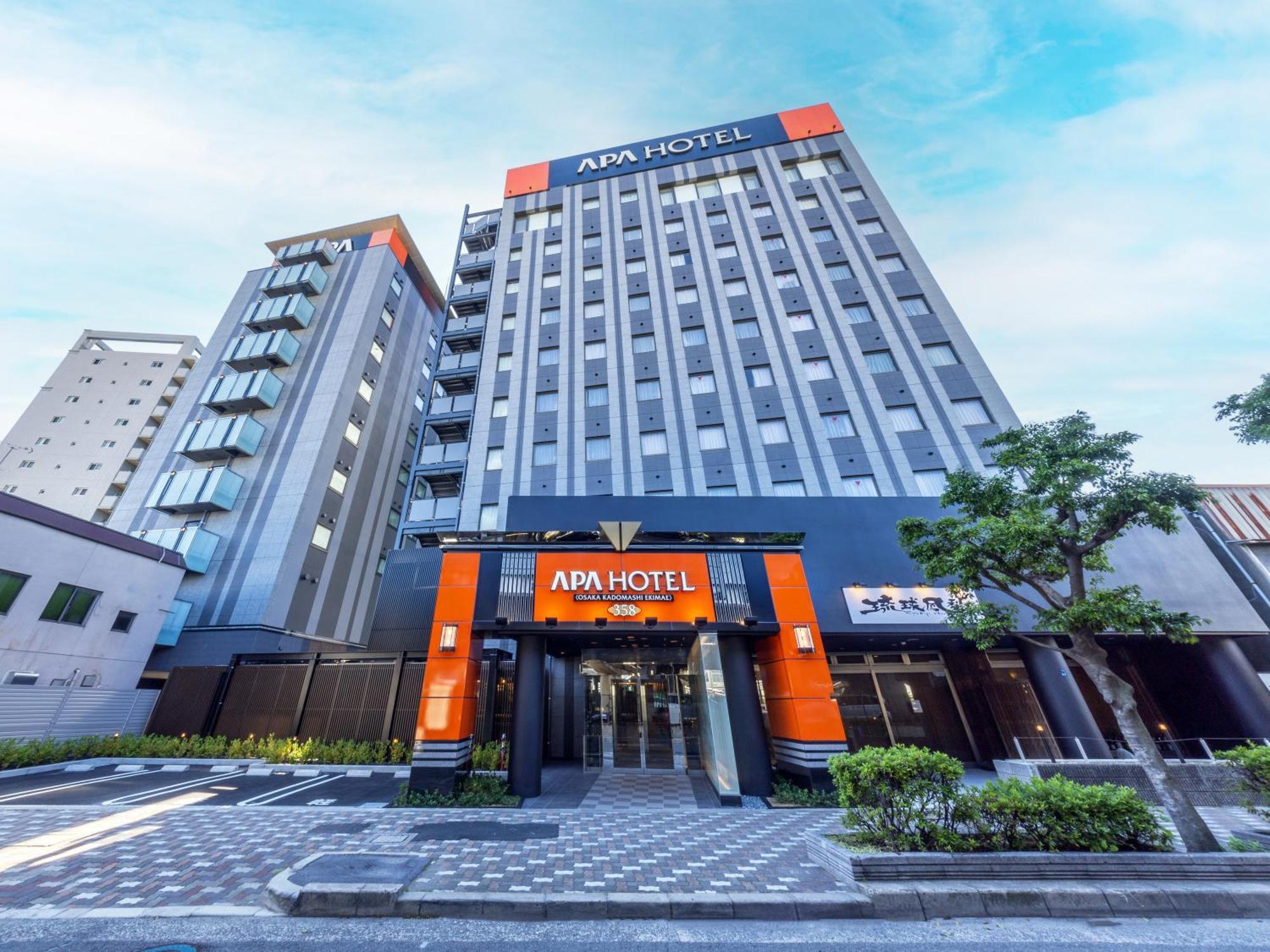 Apa Hotel Osaka Kadomashi Ekimae Bagian luar foto