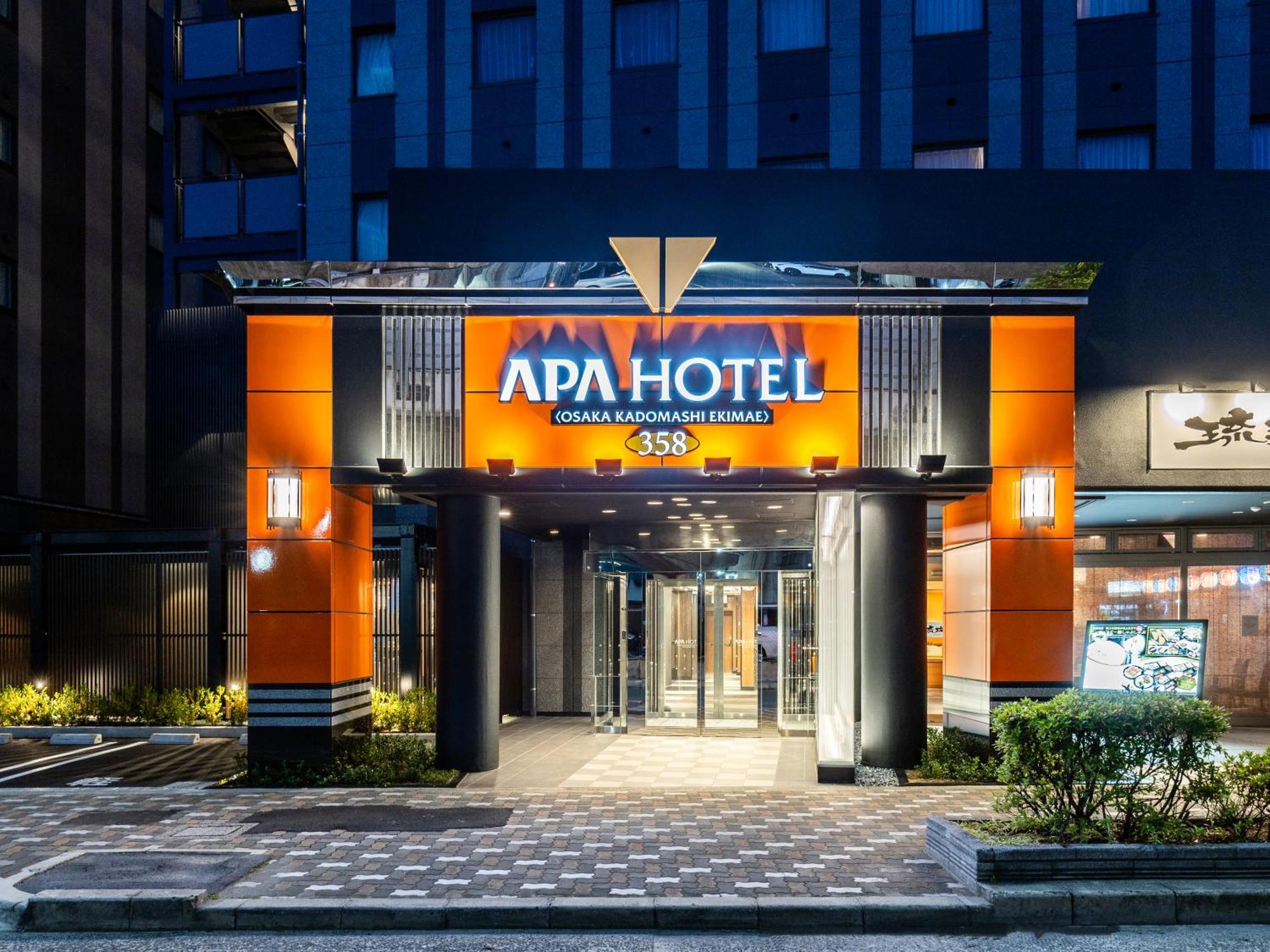 Apa Hotel Osaka Kadomashi Ekimae Bagian luar foto